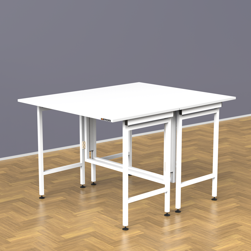 InnoFur Aplos Double Folding Utility, Dining Table