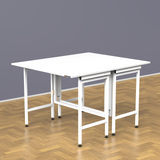 InnoFur Aplos Double Folding Utility, Dining Table