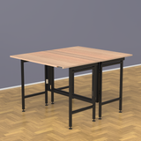 InnoFur Aplos Double Folding Utility, Dining Table