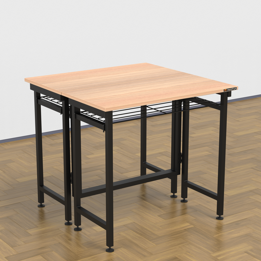 InnoFur Aplos Double Folding Utility, Dining Table