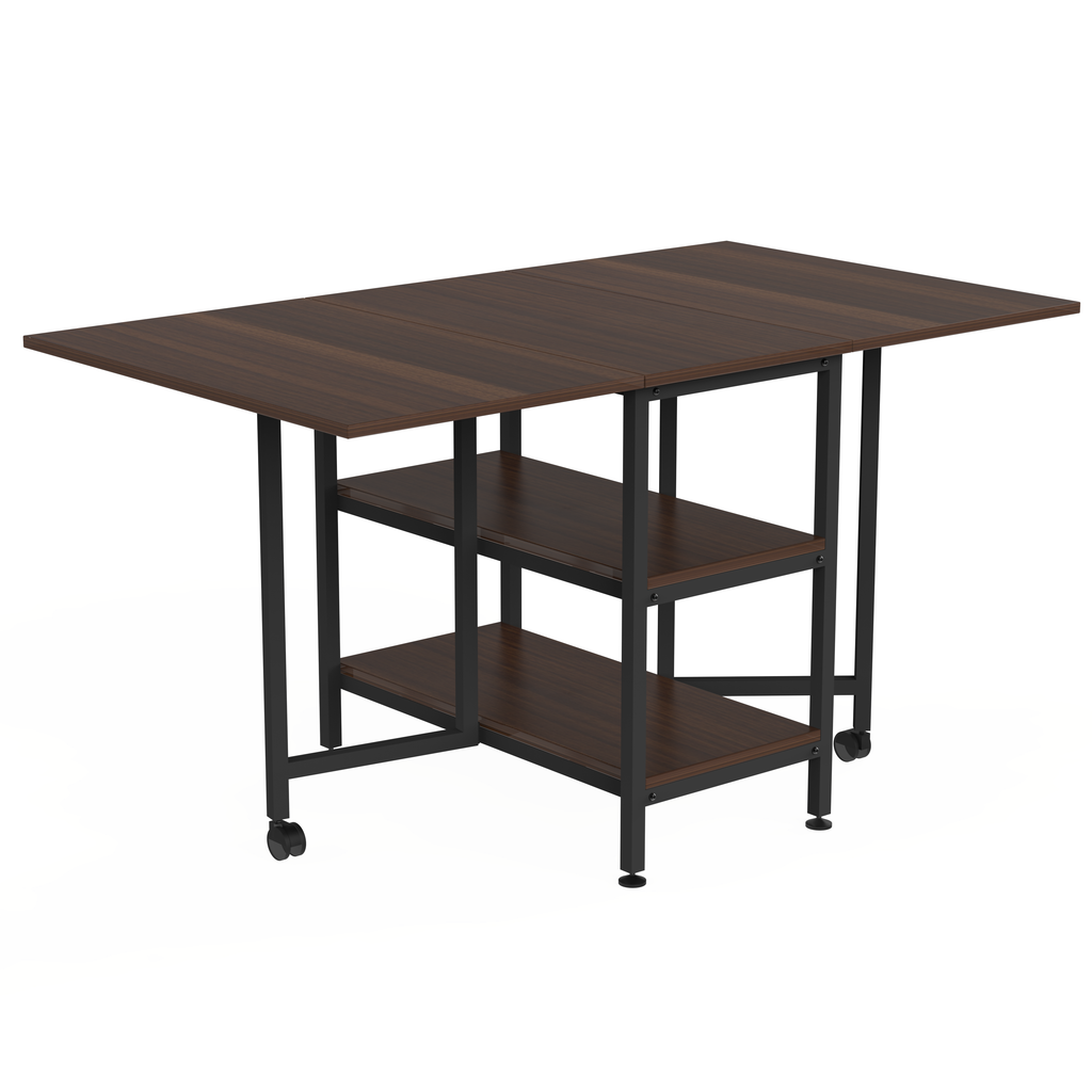 InnoFur Forio Folding Dining Table with Storage