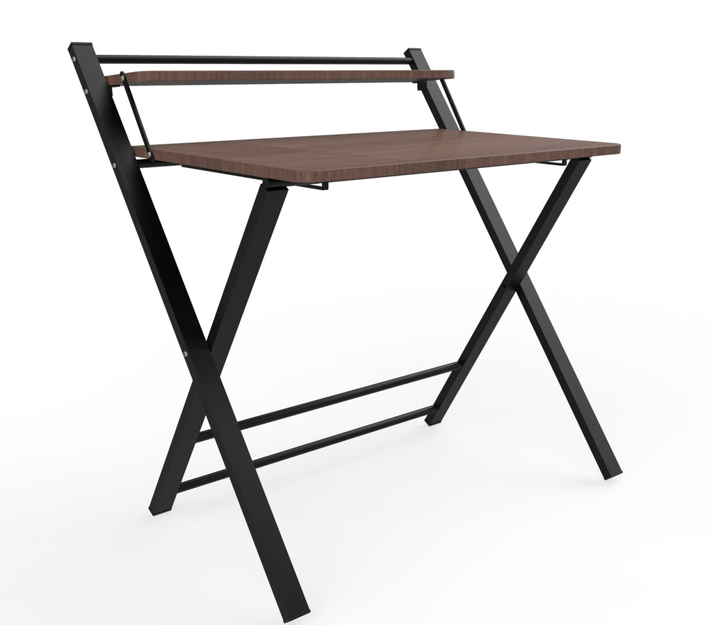 InnoFur Meleti Folding Study Desk | Foldable Office Table | Adjustable Laptop Cum Big Computer Table